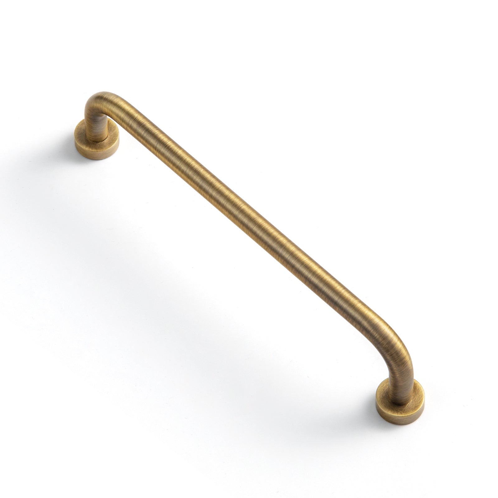 Goo-Ki Antique Brass / 5'' Hole Center / 2 Pack Solid Brass Antique Brushed Brass Cabinet Pulls Classic Retro Cabinet Hardware