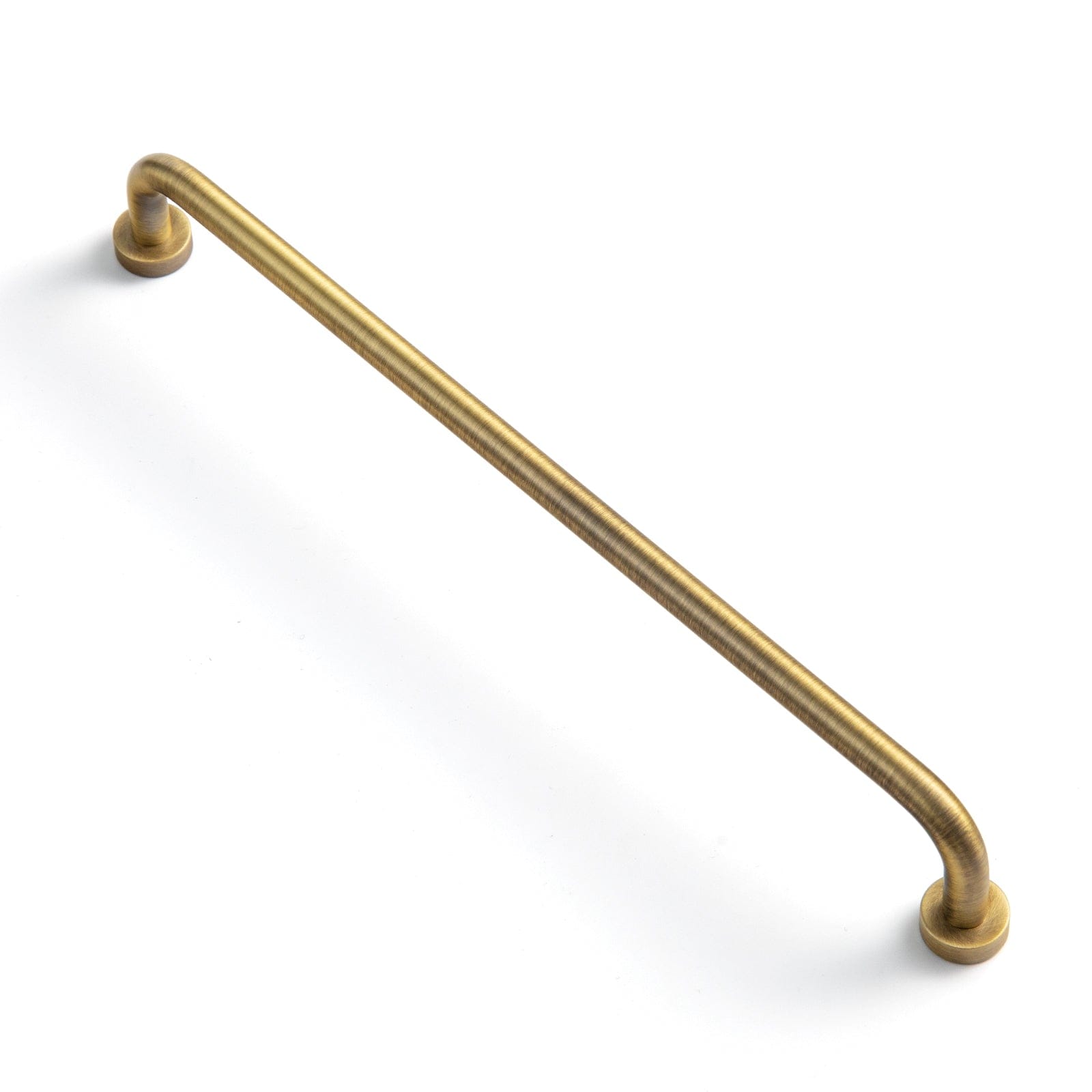 Goo-Ki Antique Brass / 7.6'' Hole Center / 2 Pack Solid Brass Antique Brushed Brass Cabinet Pulls Classic Retro Cabinet Hardware