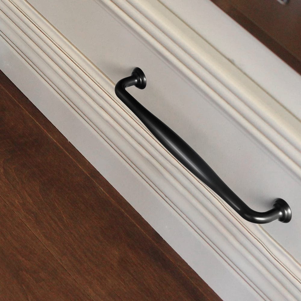 Goo-Ki Antique Brass Cabinet Pulls Solid Drawer Handles for Kitchen