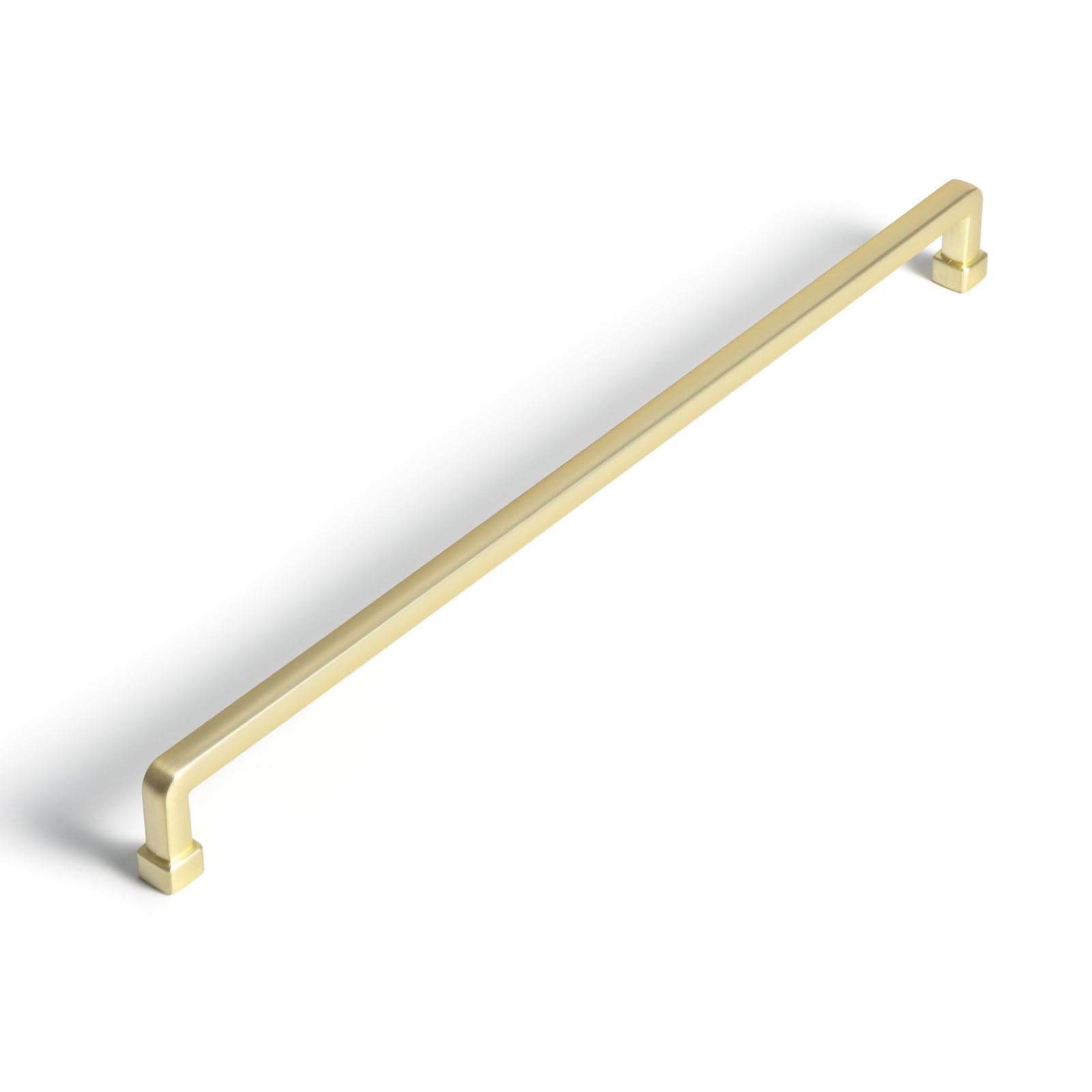 Goo-Ki Brushed Brass / 12.6'' Hole Center / 12 Pack Classic Retro Cabinet Handles Timeless Drawer Pulls for Classic Furniture Revival