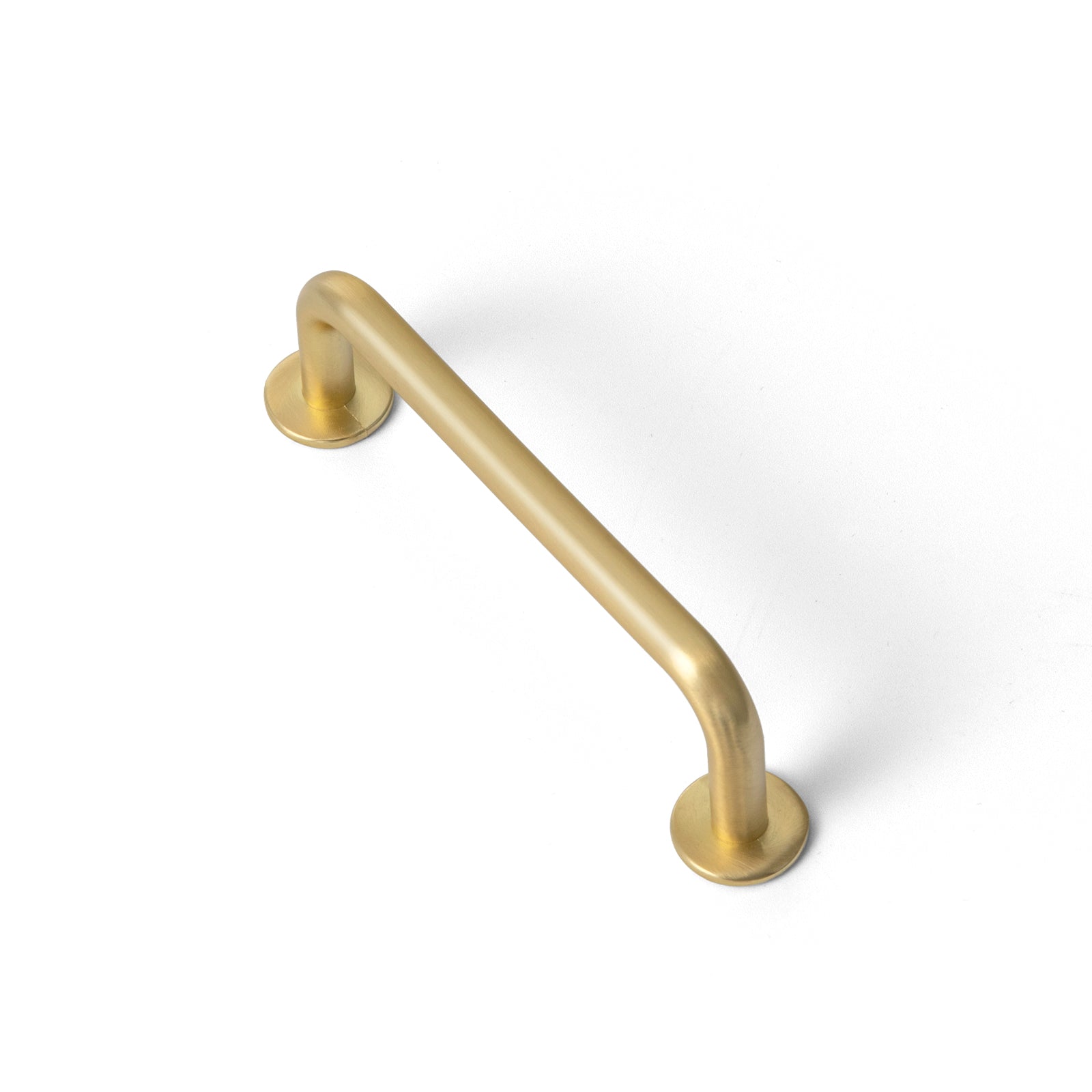 Goo-Ki Brushed Brass / 3'' Hole Center / 6 Pack Antique Drawer Pulls Solid Retro Bar Pull Furniture Hardware for Kitchen