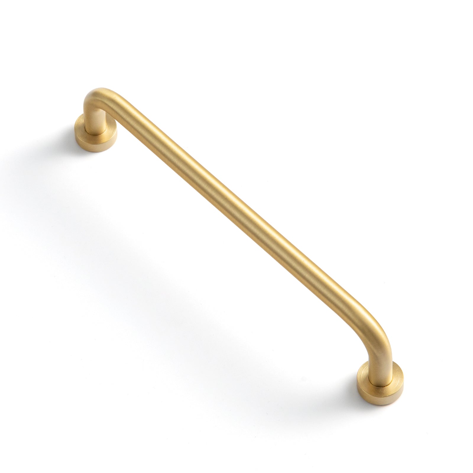 Goo-Ki Brushed Brass / 5'' Hole Center / 2 Pack Solid Brass Antique Brushed Brass Cabinet Pulls Classic Retro Cabinet Hardware