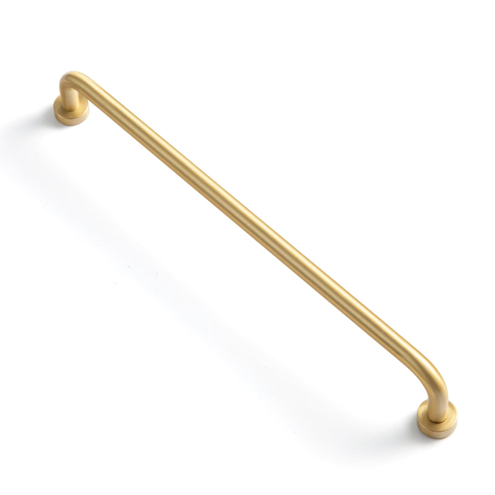 Goo-Ki Brushed Brass / 7.6'' Hole Center / 2 Pack Solid Brass Antique Brushed Brass Cabinet Pulls Classic Retro Cabinet Hardware