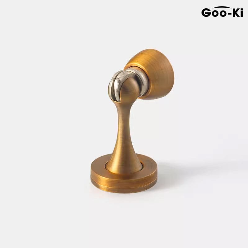 Goo-Ki Brushed Bronze Anti-collision Door Wall Suction Bathroom Strong Magnetic Door Stopper