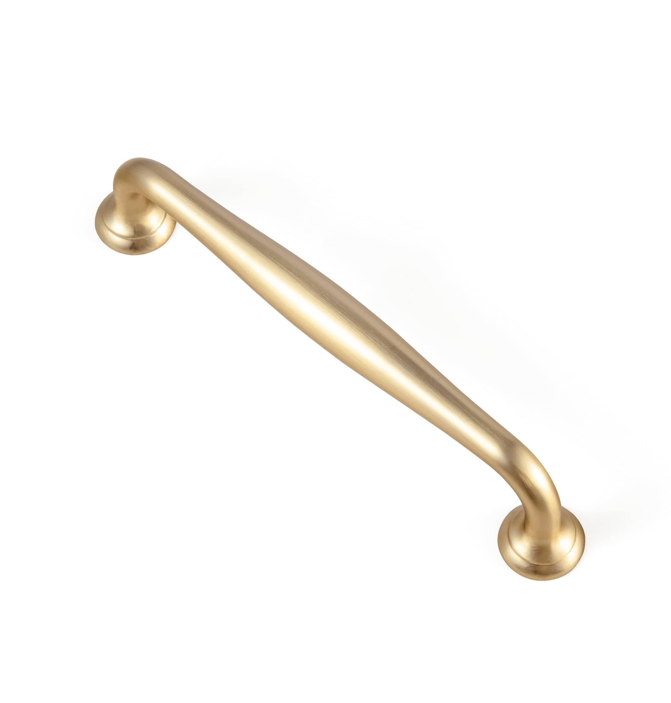 Goo-Ki Champagne Bronze / 5'' Hole Center / 6 Pack Antique Brass Cabinet Pulls Solid Drawer Handles for Kitchen