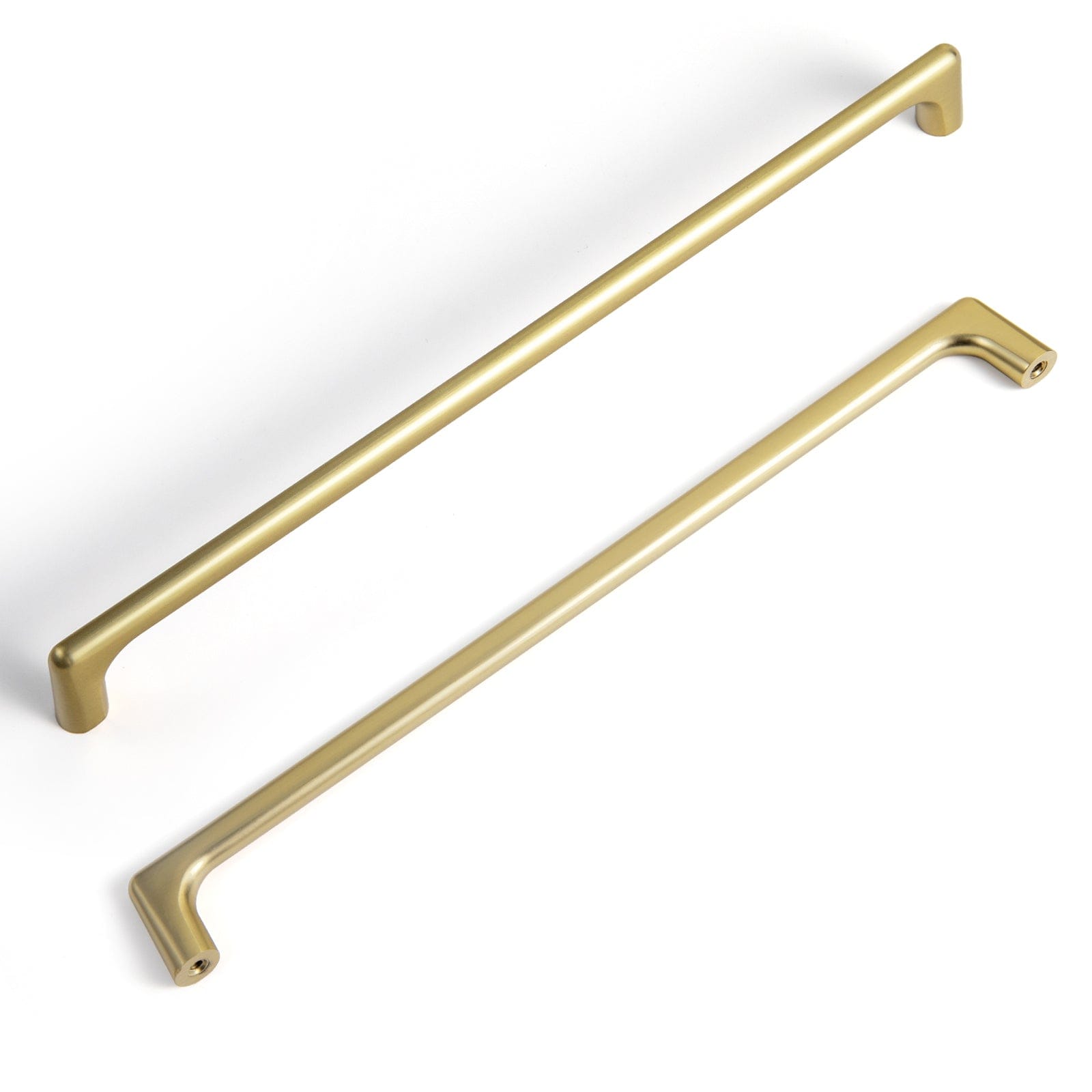 Goo-Ki Dark Brushed Brass / 10'' Hole Center / 6 Pack Modern Cabinet Pull Luxurious Drawer Wardrobe Pulls Kitchen