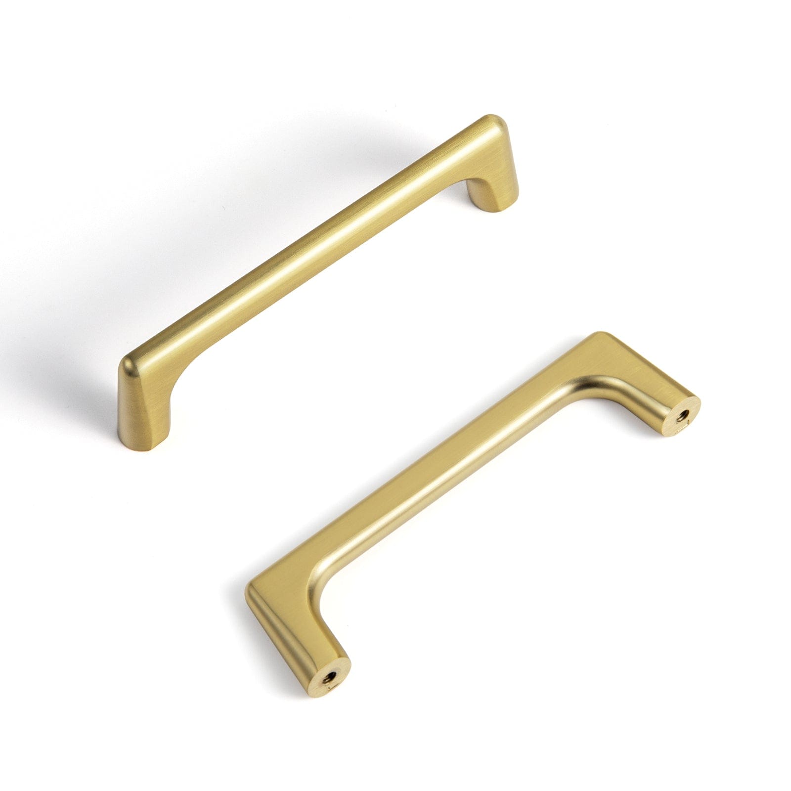 Goo-Ki Dark Brushed Brass / 3.78'' Hole Center / 6 Pack Modern Cabinet Pull Luxurious Drawer Wardrobe Pulls Kitchen