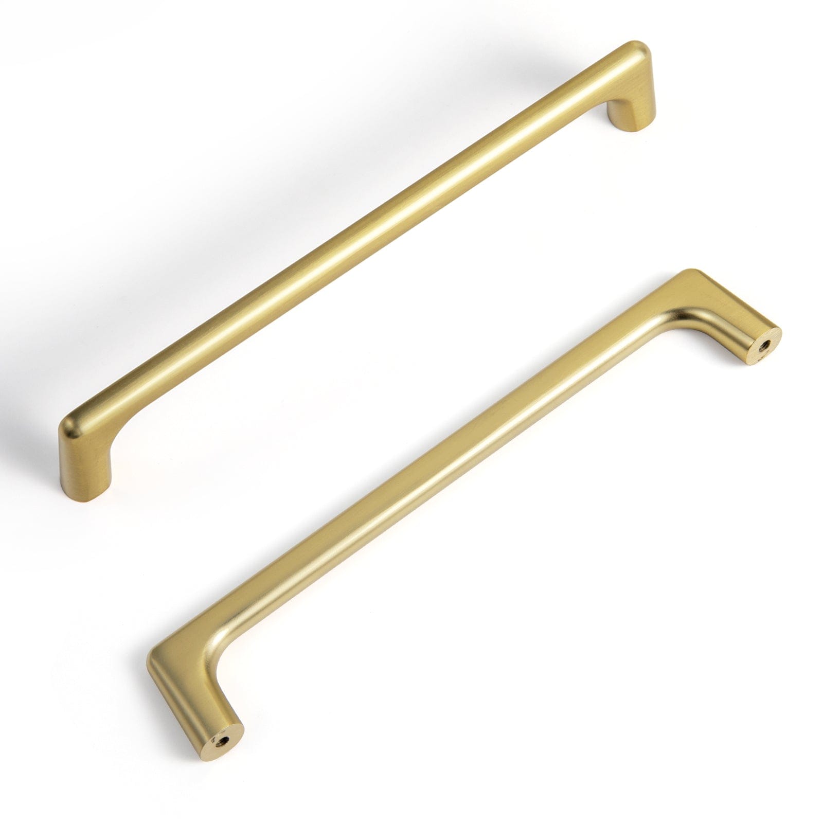 Goo-Ki Dark Brushed Brass / 6.3'' Hole Center / 6 Pack Modern Cabinet Pull Luxurious Drawer Wardrobe Pulls Kitchen