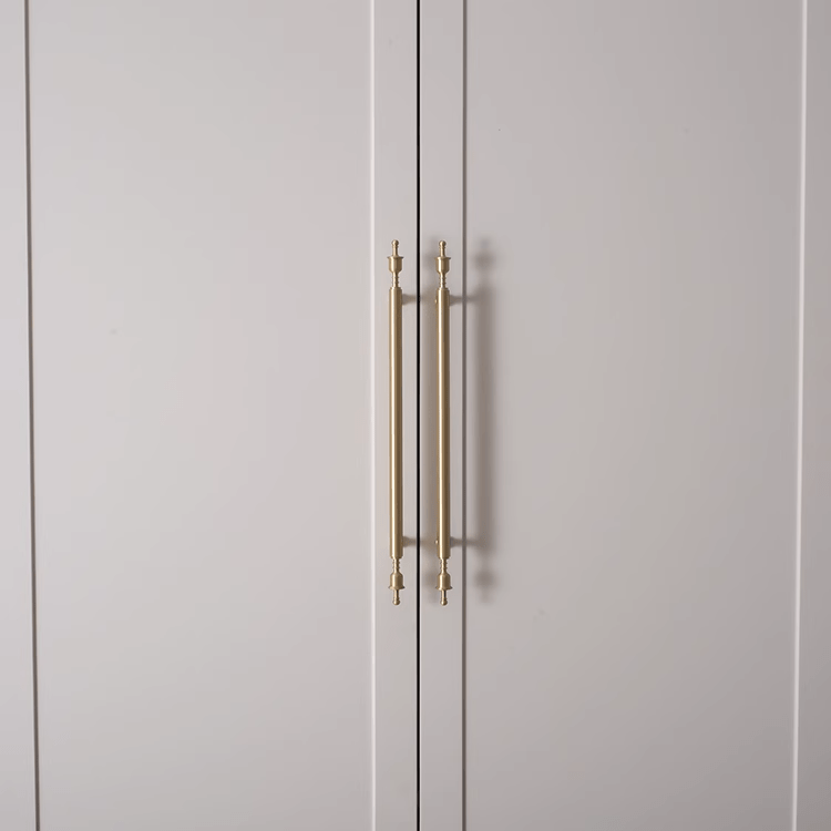 Goo-Ki French Light Luxury Long Cabinet Pull Closet Door Drawer Slim Brass Handle