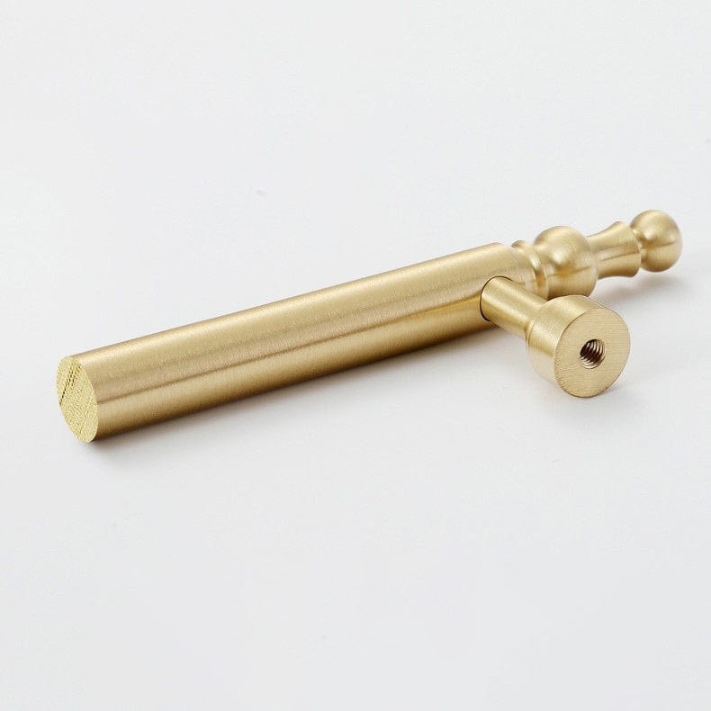 Goo-Ki French Style Luxury Solid Copper Handle Drawer T Bar Pull Stain Brass Furniture Handle