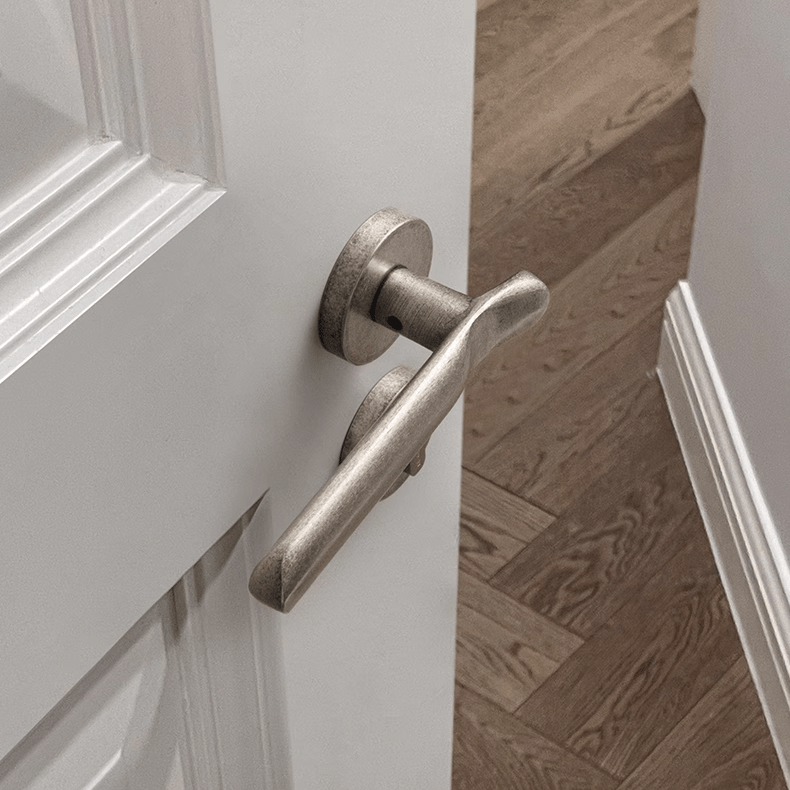 Goo-Ki Industrial Style Retro Door Handle Home Security Lock Mute Door Lock
