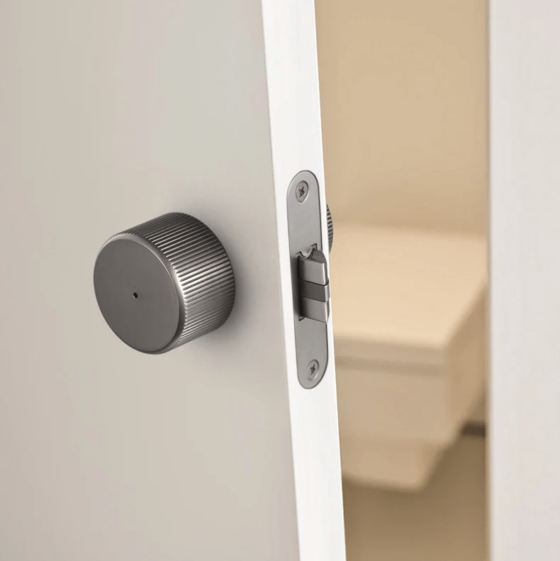 Goo-Ki Invisible Door Lock Rotatable Interior Door Lock keyless for Bedroom