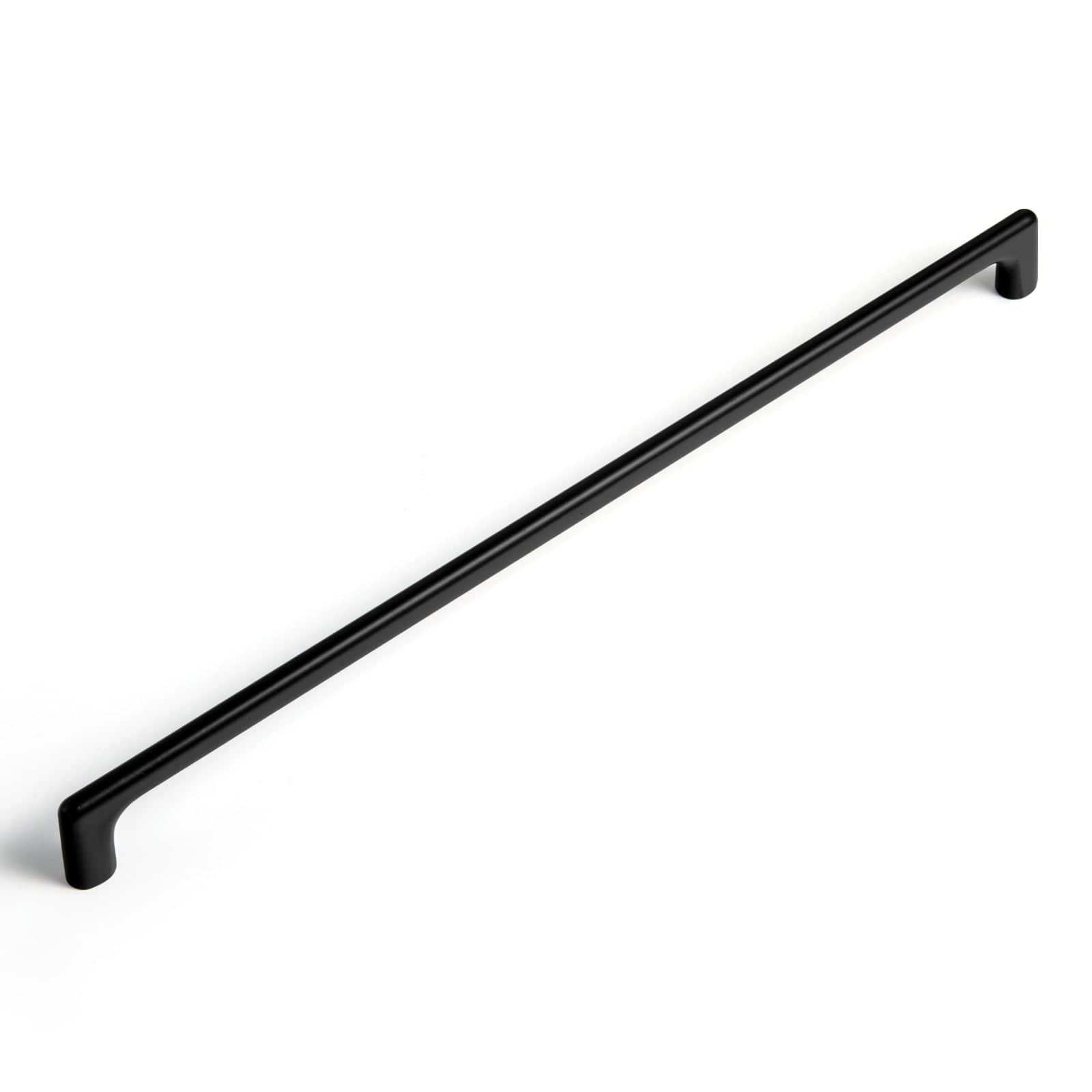 Goo-Ki Matte Black / 12.6'' Hole Center / 12 Pack Antique Brass Cabinet Pulls Stylish Aluminum Alloy Cabinet Hardware