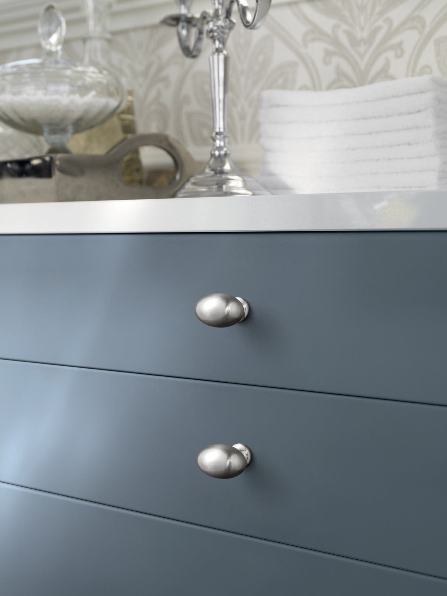 Goo-Ki Modern Wardrobe Cabinet Pulls Luxurious Drawer Pull Dual Mount