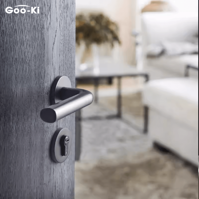 Goo-Ki Mute Interrior Door Lock Simple Split Door Lock Anti-theft Indoor Door Lock