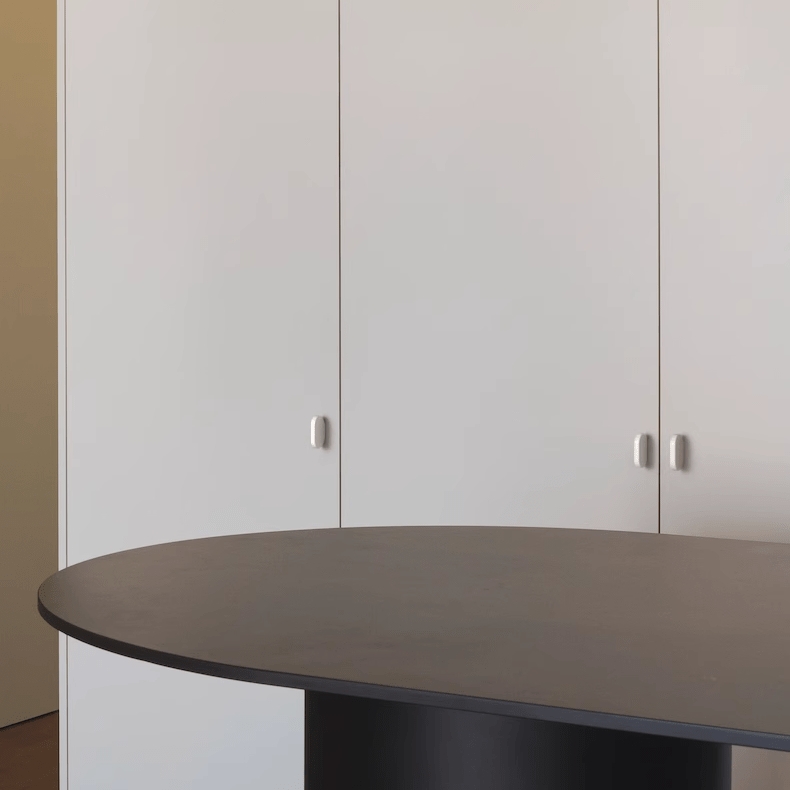 Goo-Ki Oval Furniture Handle Drawer Pull Nordic Cabinet Handle