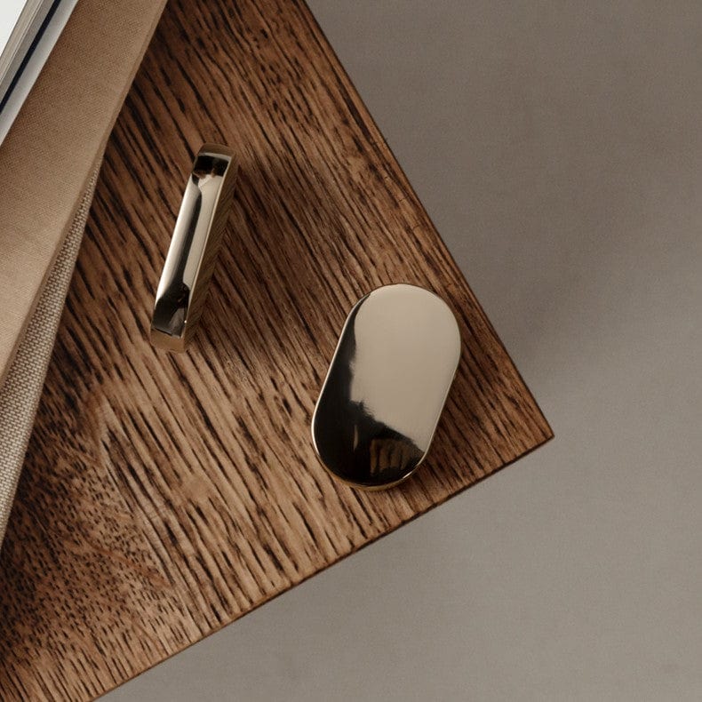 Goo-Ki Oval Furniture Handle Drawer Pull Nordic Cabinet Handle