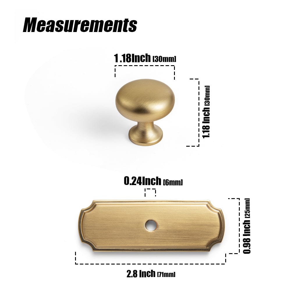 Goo-Ki Retro Cabinet Pulls Luxurious Drawer Pulls for Bedroom Kitchen