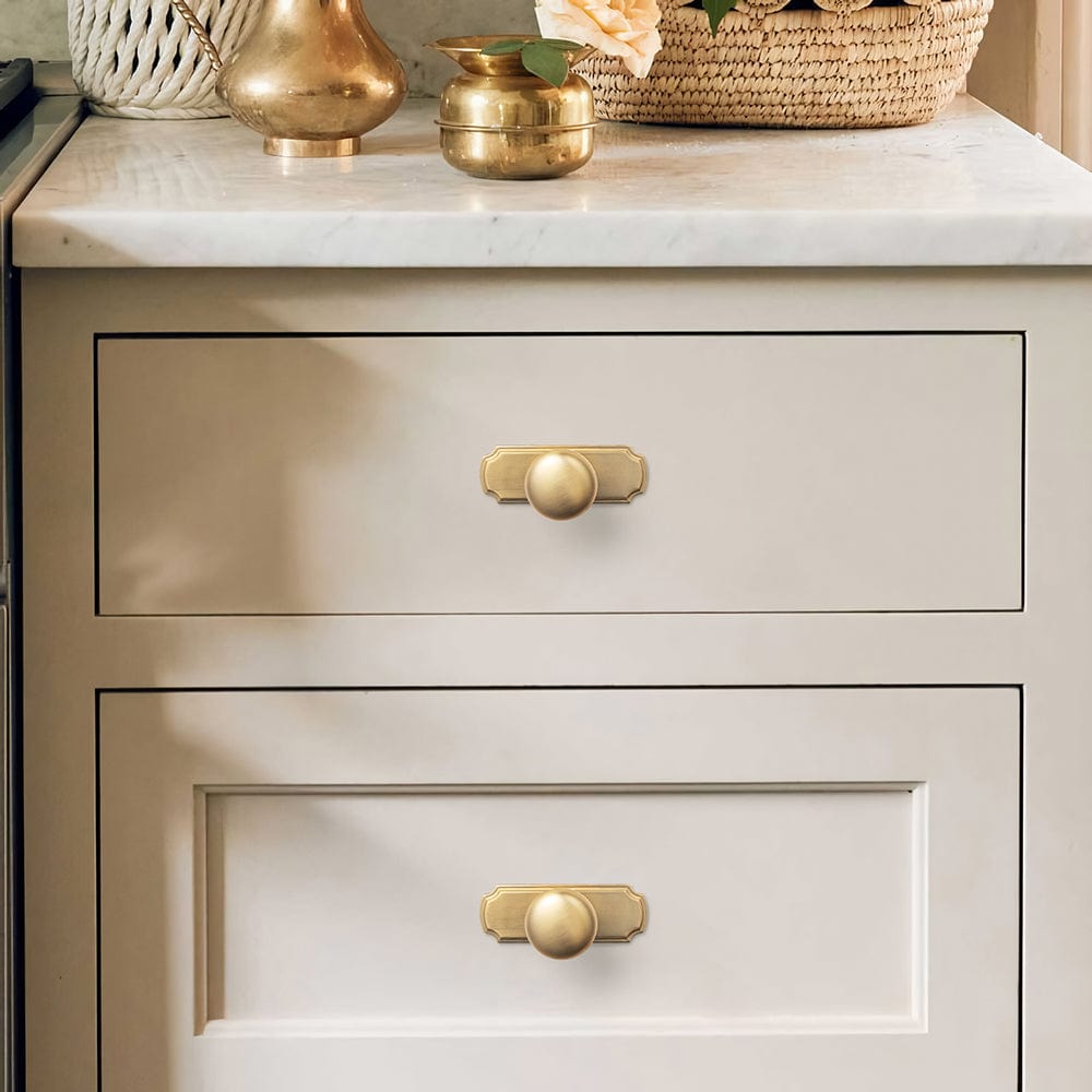 Goo-Ki Retro Cabinet Pulls Luxurious Drawer Pulls for Bedroom Kitchen