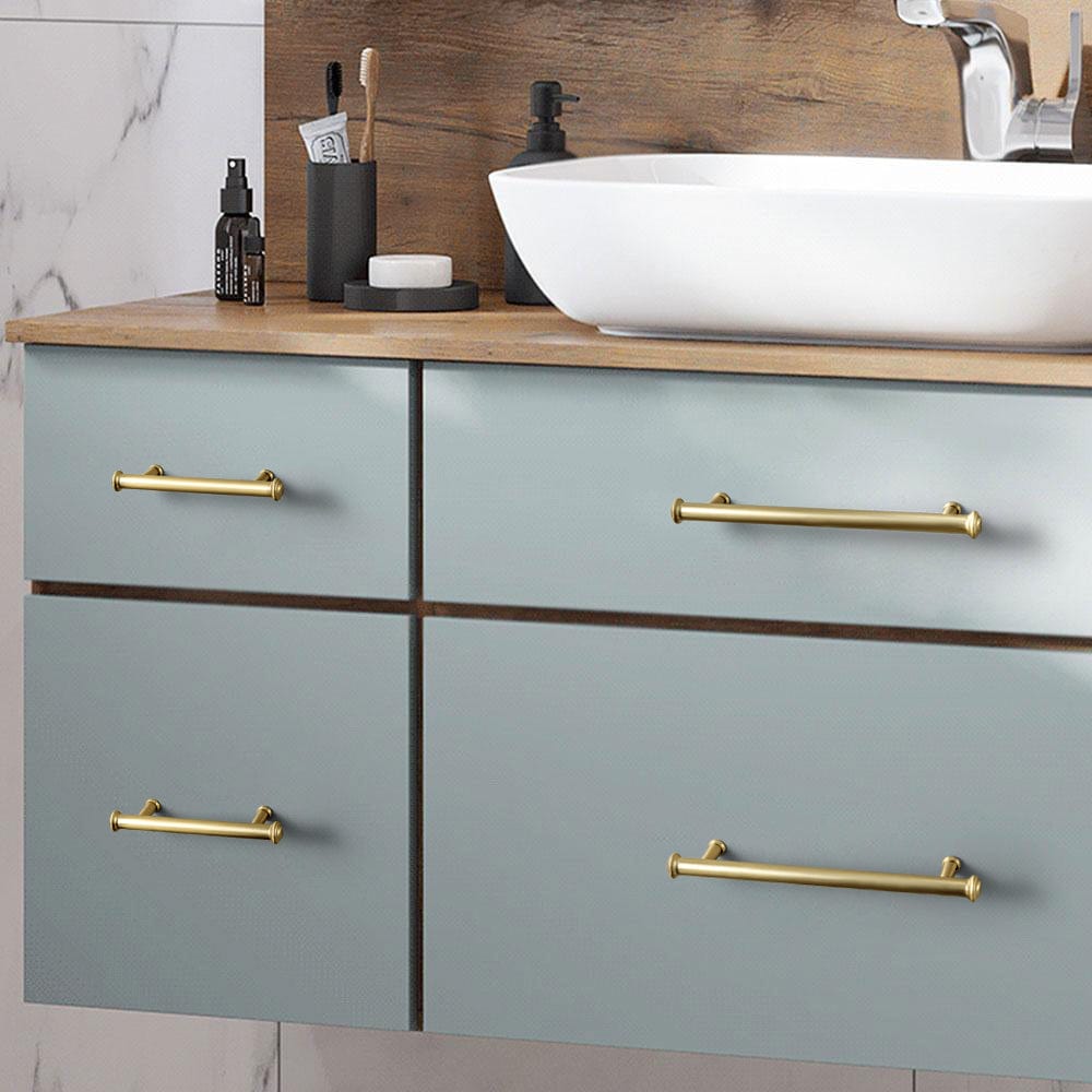 Goo-Ki Retro Style Cabinet Bar Pulls Sturdy Drawer Handles for Home Decoration