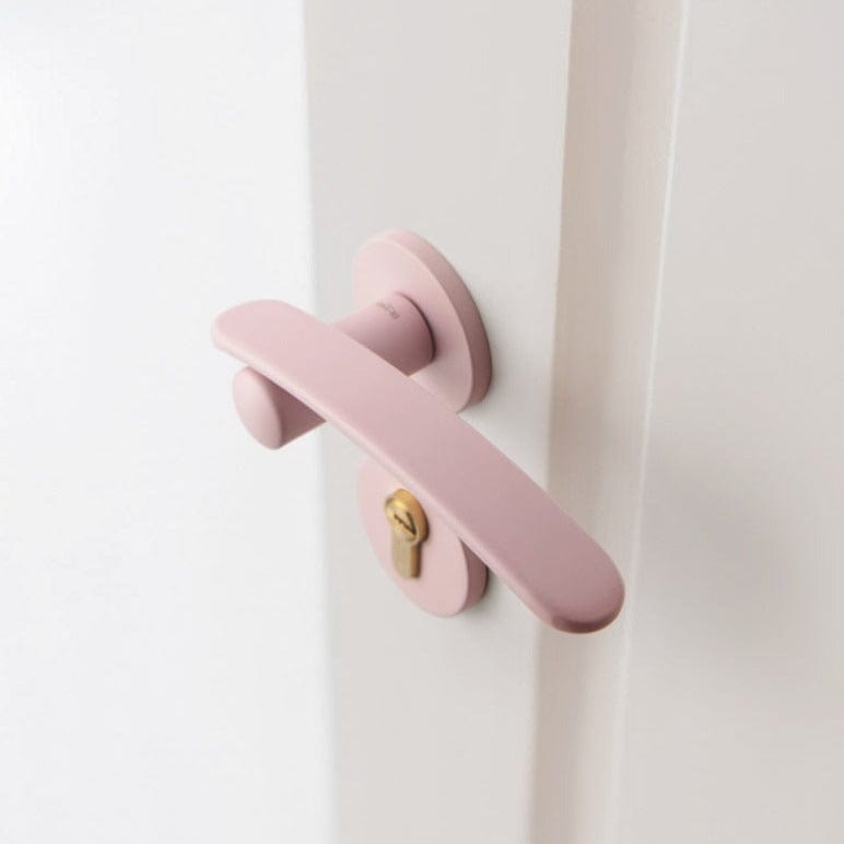 Goo-Ki Morandi Color Silent Door Lock Bedroom Interior Security Door Handle Lock