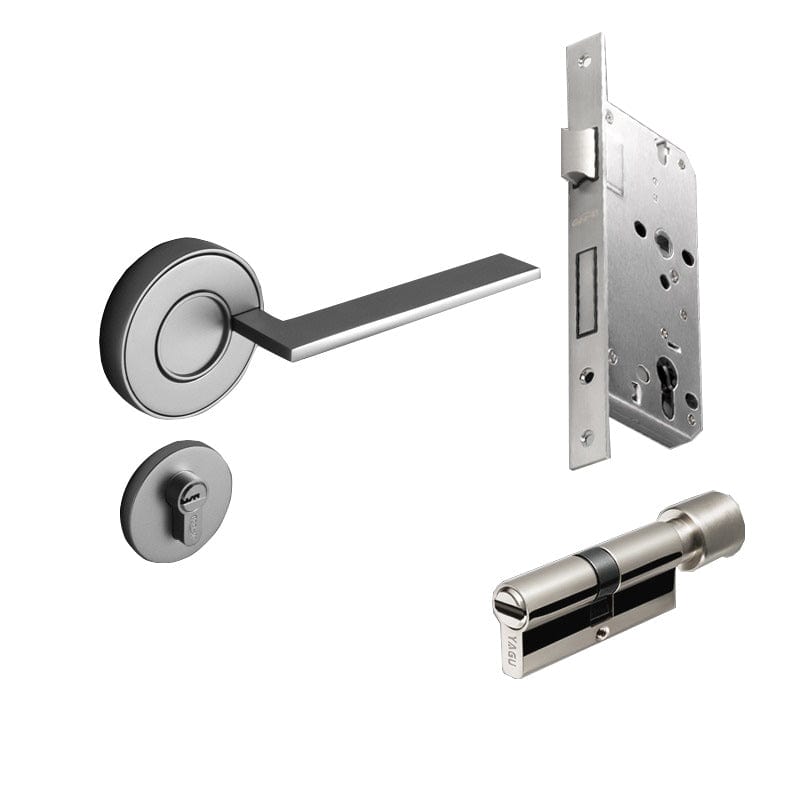 Goo-Ki Nordic Silent Door Lock Bedroom Interior Door Handle Security Mute Door Lock