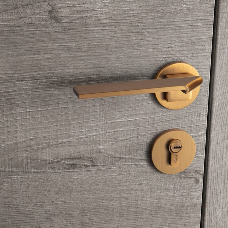 Goo-Ki Square Space Folding Door Lock Minimalist Interior Door Security Mute Door Lock